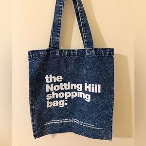 Blue Denim Notting Hill Shopping Bag